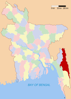 Рангамати на карте