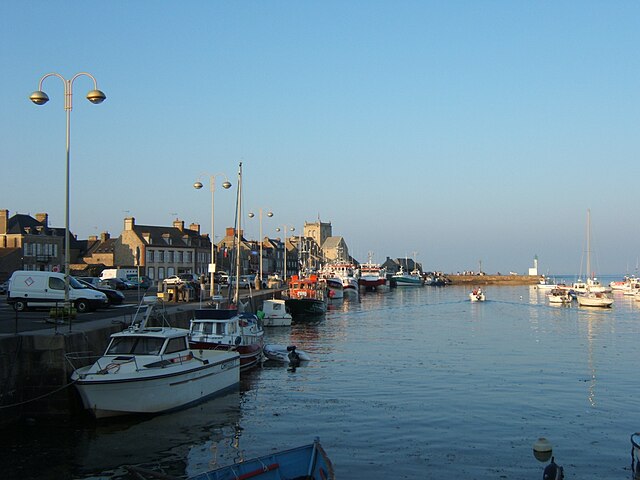 Entardecer em Barfleur