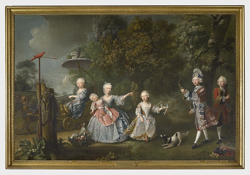 File:Barthélemy du Pan (1712-63) - The Children of Frederick, Prince of Wales - RCIN 403400 - Royal Collection.jpg