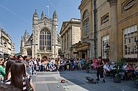 Middeleeuwse Bath Abbey