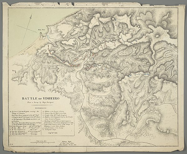 A survey of the battle by Major Pierrepont.