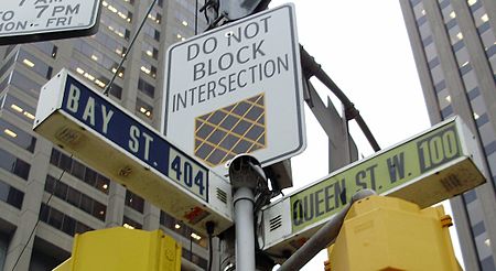 Bay Queen Street Signs