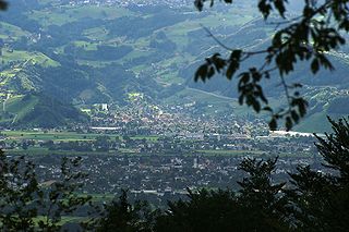 Berneck, St. Gallen Municipality in Switzerland in St. Gallen