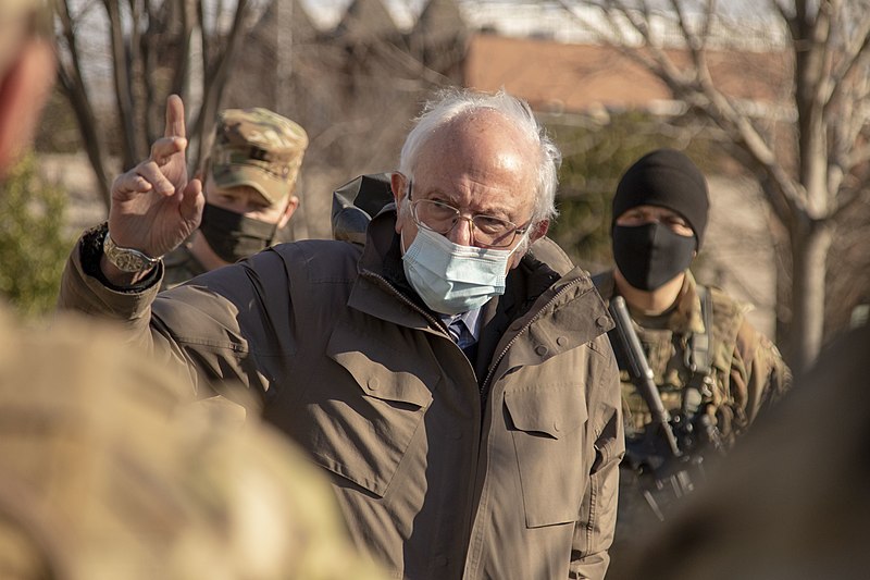 File:Bernie Sanders talking to soldiers.jpg