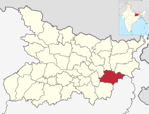 Bihar district location map Bhagalpur.svg