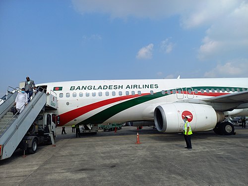 Biman Bangladesh Airlines in Osmani International Airport, Sylhet