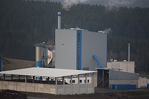 Biomass cogeneration plant Wittgenstein (December 2015)