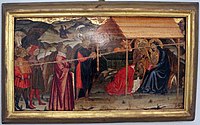 Adorazione dei Magi, vers 1400 .