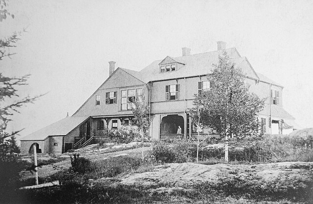 "Blueberry Ledge" – Eliot's cottage in Northeast Harbor, designed by Peabody & Stearns