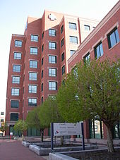 The Blue Cross Centre, headquarters of Medavie Blue Cross Bluecrosscenterin moncton 454.JPG