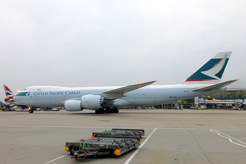 File:Boeing 747-800 (Cathay Pacific Cargo) B-LJG at LHR (15171531791).jpg