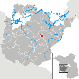 Kaart van Borkwalde