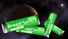 Unopened rolls of Breath Savers shown orbiting 90377 Sedna Breathsaversorbit2.png