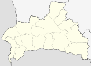 Верхній Теребежів. Карта розташування: Берестейська область