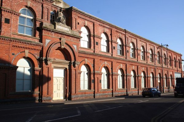 Former Britannia Iron Works buildings on Beaumont Street, Gainsborough, 2008