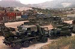 AWD Bedford TM 6-6 (6x6) 14000 kg Truck British Army vehicles in Croatia, 1996.jpg