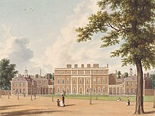 The house in 1819 Buckingham House, East Front, by William Westall, 1819 - royal coll 922137 257059 ORI 0.jpg