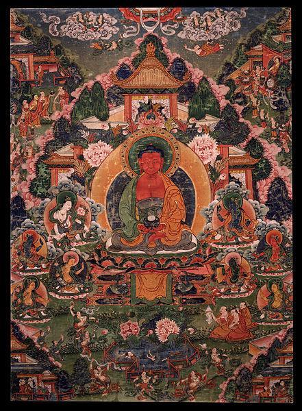 File:Buddha Amitabha in His Pure Land of Suvakti.JPG