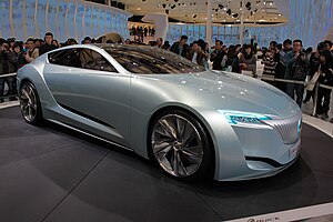 Buick Riviera Concept car developed by PATAC Buick Riviera Concept at Auto Shanghai 2013.JPG