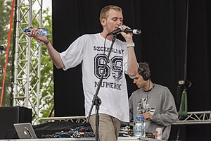 Raper Buka i Skor na festiwalu Ursynalia 2014