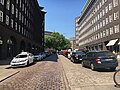 Burchardstrasse, view of Burchardplatz, the Chilehaus on the left