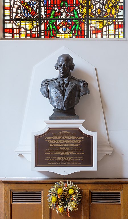 Fail:Bust of Arthur Phillip in Mary-le-Bow Church - Diliff.jpg