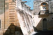 Buttress at The Saviour Chapel, Żejtun, Malta