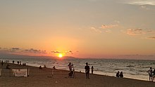 Tondaligan Beach Sunset