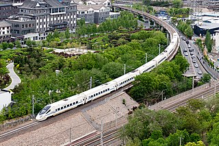 <span class="mw-page-title-main">Beijing Northeast Ring railway</span> Railway line in Beijing, China