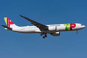 A -900 of TAP Air Portugal