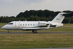 Bombardier Challenger 601 of the Nouvelle Air Affaires Gabon