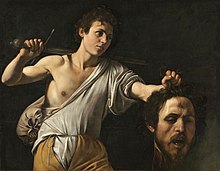 Caravaggio, David kun la kapo de Goljato. Vieno