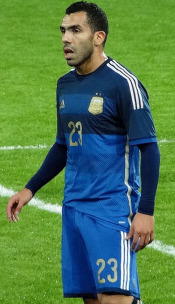 Carlos Tevez, key player and top scorer (8 goals) in 2004, when Argentina won its first gold medal