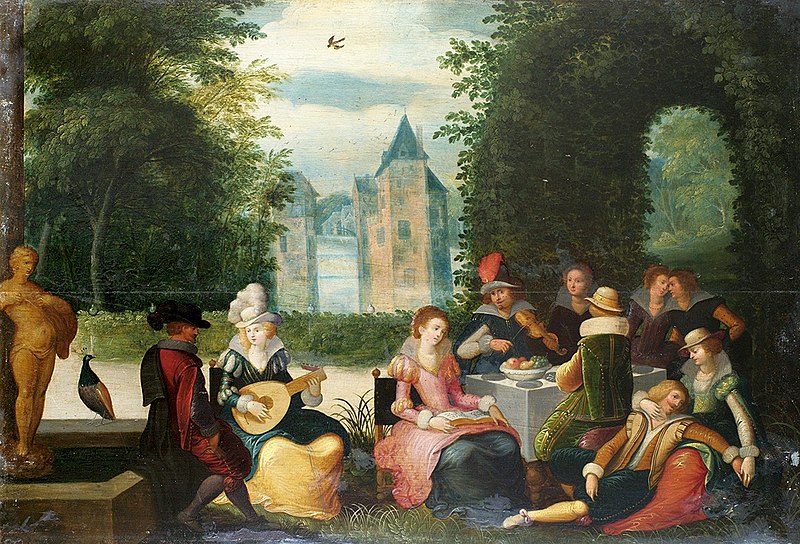 File:Caullery Elegant company at the picnic.jpg