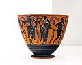 Caylus Painter - ABV 651 - Dionysos and Ariadne with satyrs and maenad - Roma MNEVG - 03