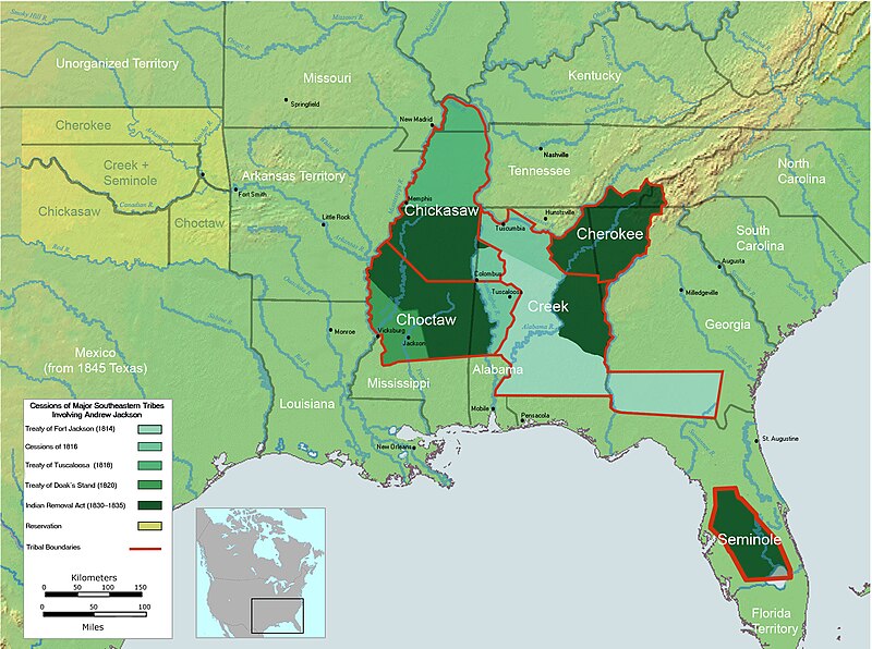 File:Cessions Southeastern Tribes- Andrew Jackson.jpg