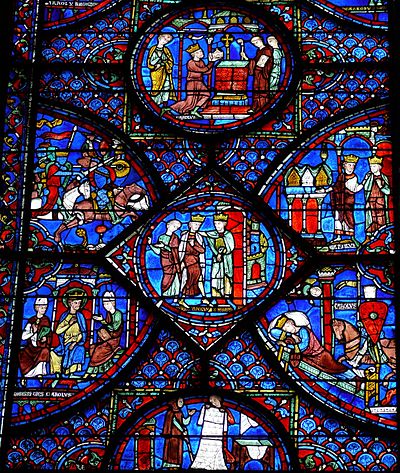 Stained glass windows of Chartres Cathedral