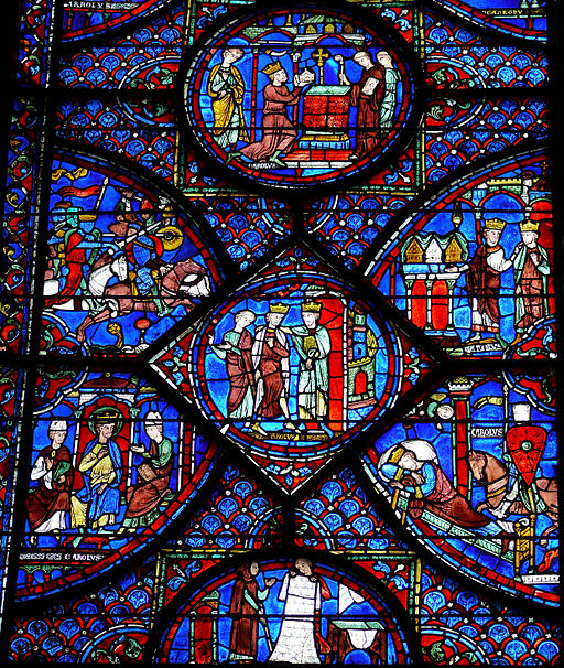 Chartres - Vie de Charlemagne