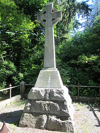 <i>Chehalis Cross</i> Celtic cross memorial in Vancouver, British Columbia, Canada