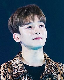 "Beautiful Goodbye" by Chen of Exo earned the singer his first Inkigayo award as a soloist. Chen at Nature Republic Fan Festival on March 16, 2019 (3).jpg
