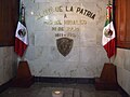 Altar of the Fatherland, where Miguel Hidalgo was executed.