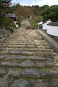Treppe zum Tempel