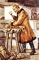 Chłopski rzeźbiarz Z cyklu Album Pałahickie. 1867. Akwarela na papierze. 23 x 32 cm. Muzeum Lubuskie w Gorzowie Wielkopolskim.jpg