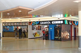 Cines no Centro Comercial Gran Vía.