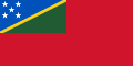 Civilná námorná vlajka Šalamúnových ostrovov