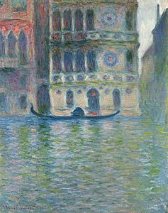 Claude Monet, Palazzo Dario, Wenecja, 1908