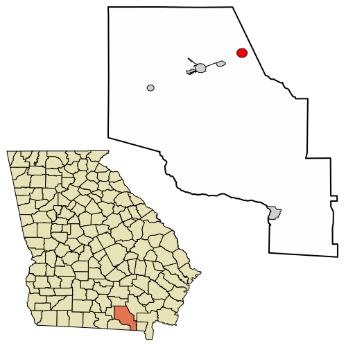 File:Clinch County Georgia Incorporated and Unincorporated areas Argyle Highlighted 1302844.svg