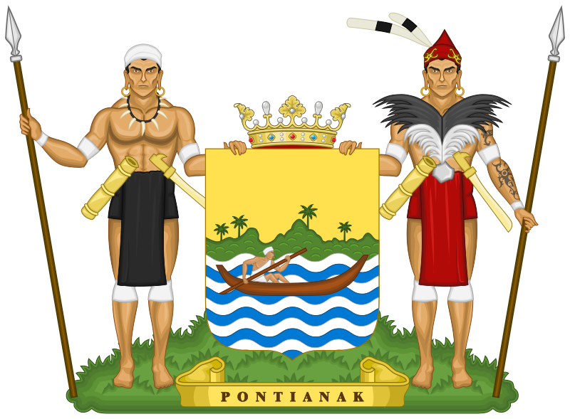 File:Coat of Arms of Pontianak (Year?).svg