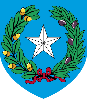 File:Coat of arms of the Republic of Texas (European-style Shield).svg