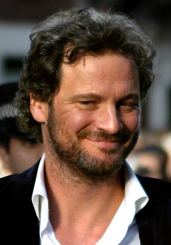 Firth at the premiere of Nanny McPhee in 2005
